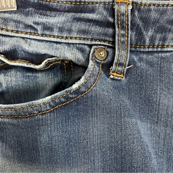 American Eagle 360 Extreme Flex Slim Jeans Sz 29X32 Medium Wash Faded - Picture 7 of 13